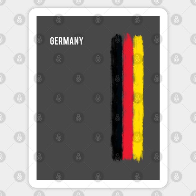 Germany Magnet by cowyark rubbark